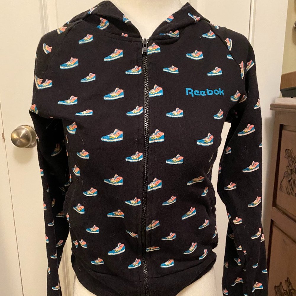 Reebok 'Kicks' Zip-Up Hoodie Small